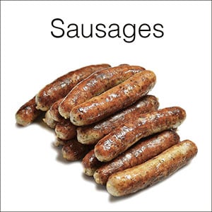 Home made German sausages